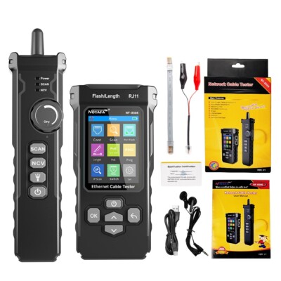 NOYAFA NF-8506 Network Cable Tester Length Wiremap Tracker PING Test IP Scan Poe