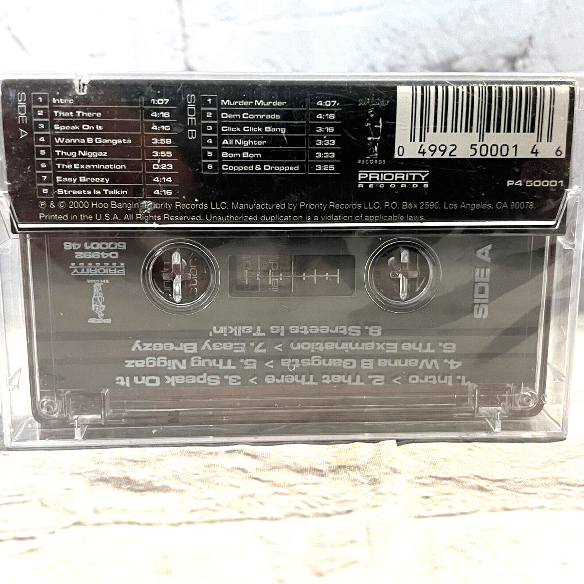 The Comrads ‎Wake Up & Ball West Coast Hardcore Gangsta Rap New