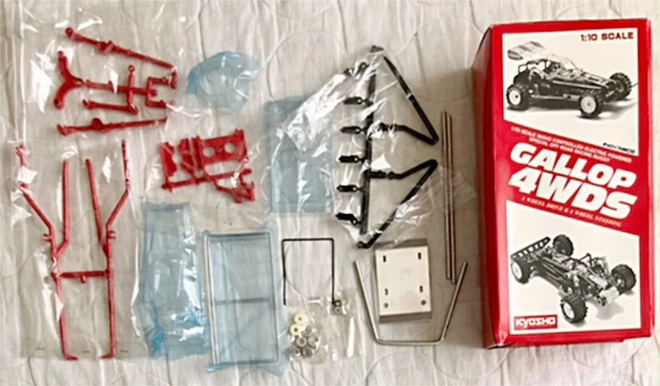 Kyosho Gallop 4WDS 1/10 RC Off-Road Buggy Radio Controlled Model Unused Rare JPN - Image 4 of 4
