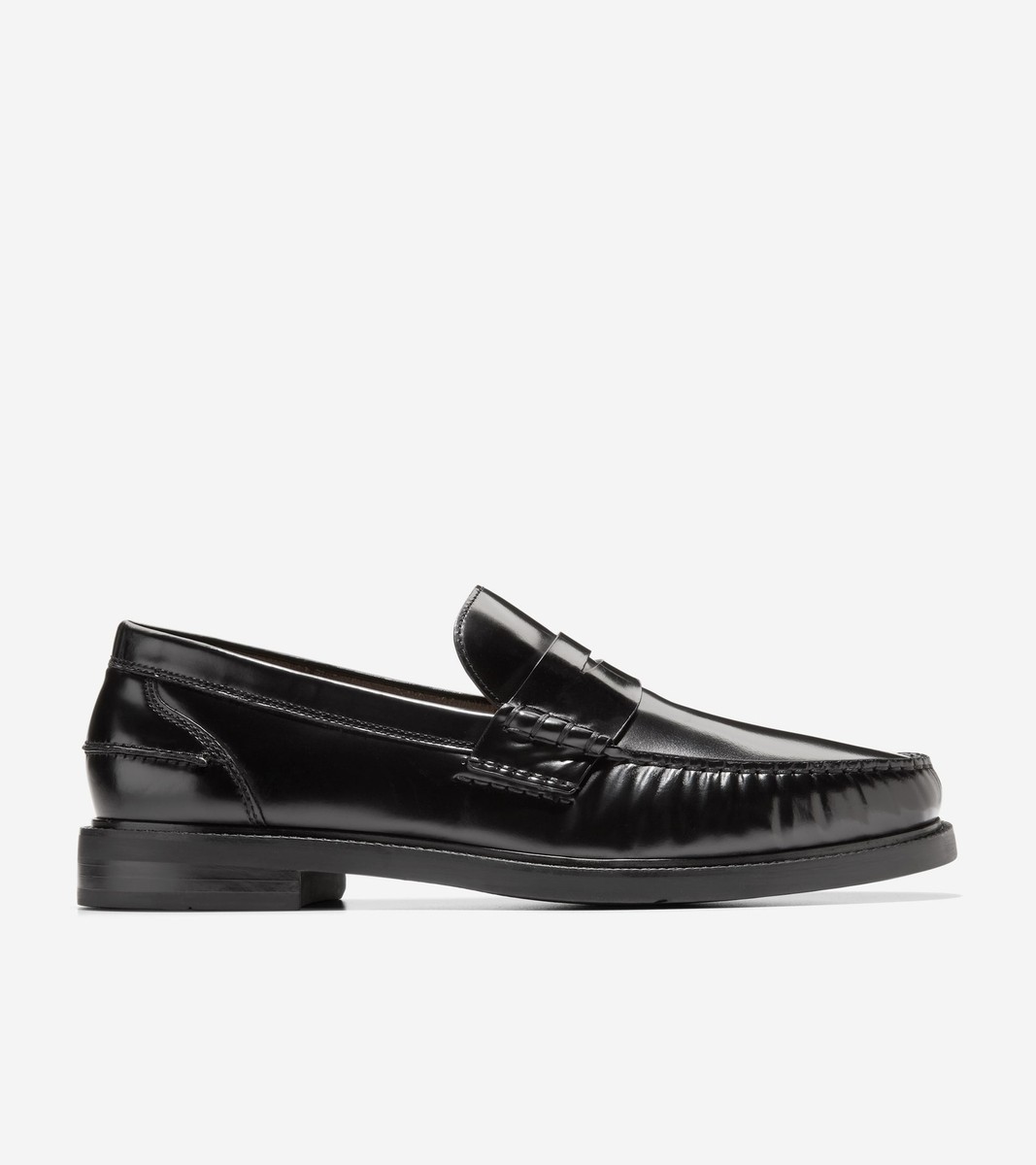 Cole Haan Mens Pinch Prep Penny Loafer Black Brush-Off C38552 | eBay