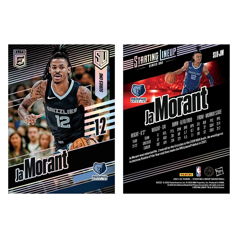 Hasbro Starting Lineup NBA Series 1 Ja Morant Figure – Hasbro