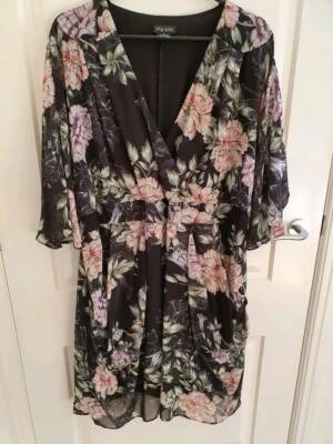 plus size wrap dress australia