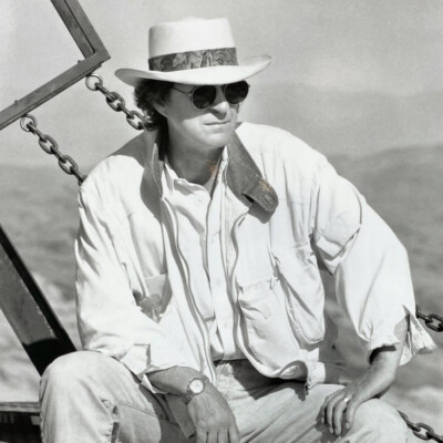 Vintage 1995 David Carson On The Set Of Star Trek Generations Movie Press Photo