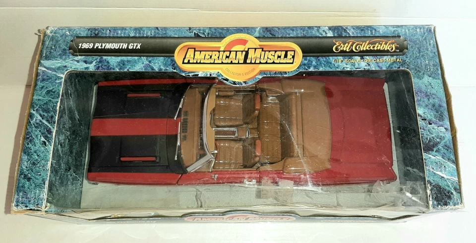 PLYUMOUTH GTX 1969 DIE-CAST ERTL COLLECTIBLES SCALA 1/18 - Immagine 2 di 2