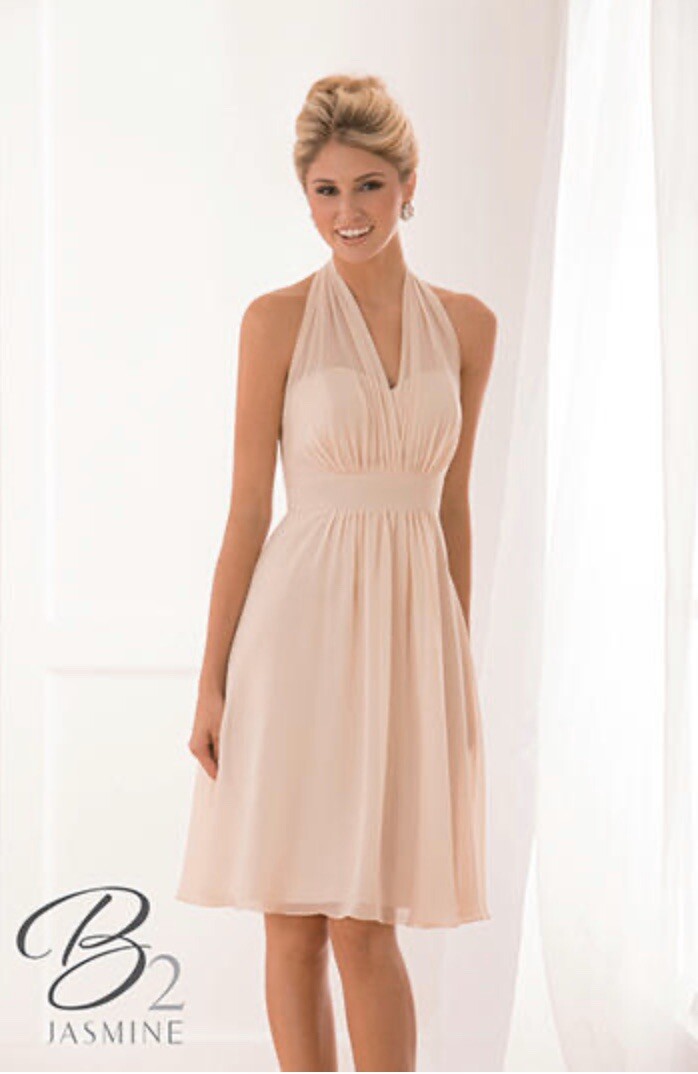 New Jasmine B2,B173001 Sandstone Bridesmaid Prom Party Dress Size 12 | eBay
