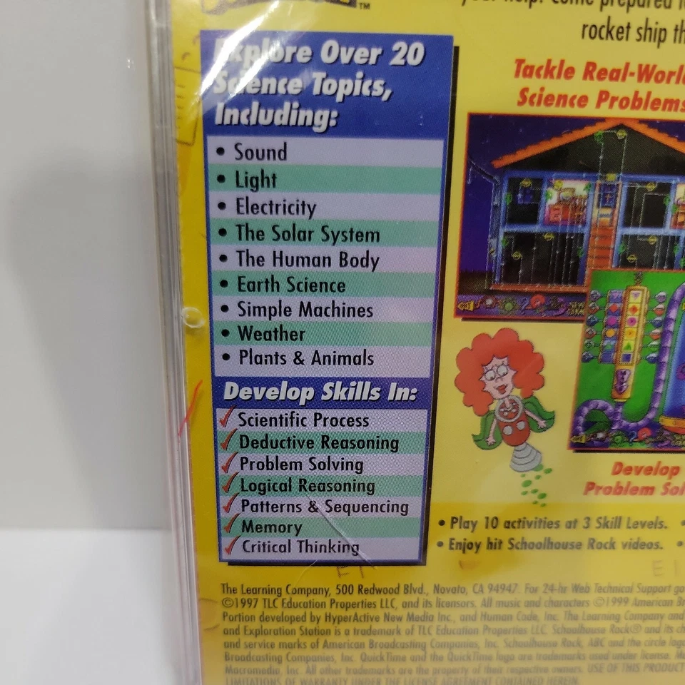 School House Rock: Exploration Station (CD-ROM, 1997) PC Windows Macintosh - Image 3 of 3