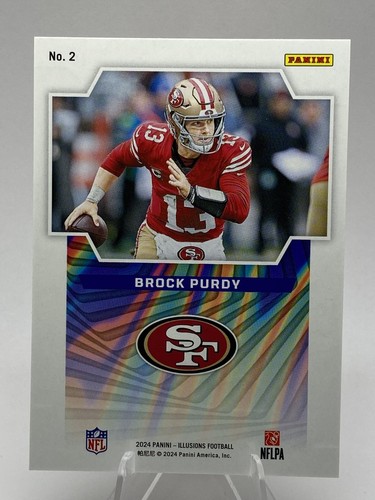 2024 Panini Illusions - Game Magicians Brock Purdy #2 - 第 2/2 張圖片