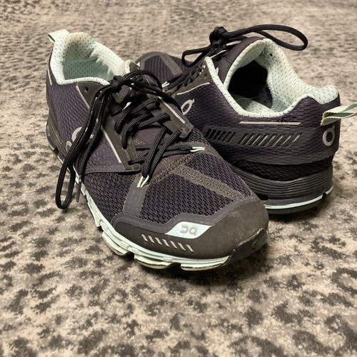 On Cloud Cloudflyer Laufschuhe Damengröße 8,5 Schuhe grau & mintgrün