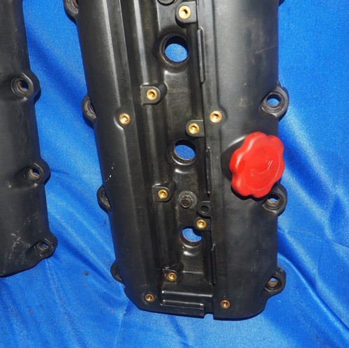 1997-1998 Jaguar XK8 XJR X100 4.0L V8 Pair of Left & Right Valve Covers OEM - Picture 5 of 12