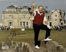 Jack Nicklaus  The Golden Bear  Rare Signed Auto PGA Tour Golf 10x8 with COA