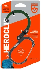 GEAR AID Aluminum Heroclip, Small 50 lb Max Load - Forest Green