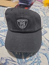 NFL equipment black snapback hat reebok NWOT