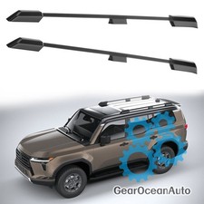 2Pcs for Lexus GX 550 2024-2026 Aluminum Side Rail Bar Roof Rail Rack