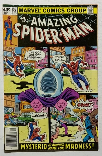 AMAZING SPIDER MAN # 199 Bronze Age 1979 NM 2nd APP BLACK CAT MARVEL COMIC EC