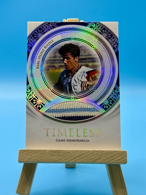 Karl-Heinz Riedle | 2025 Futera Unique Timeless Patch 1/1 – Lazio & Germany 🔥