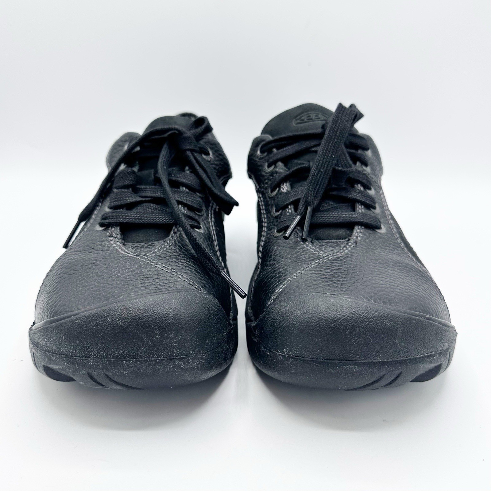 Scarpa Keen Presidio donna taglia 10 nera pelle comoda passeggio escursionismo sneaker