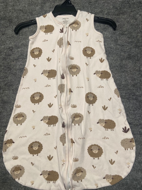 jellymoni 6-12 months baby zip sheep
