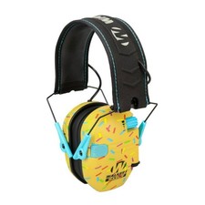 Walkers Razor Slim Electronic Gold Sprinkles Muff with Full Range Speakers