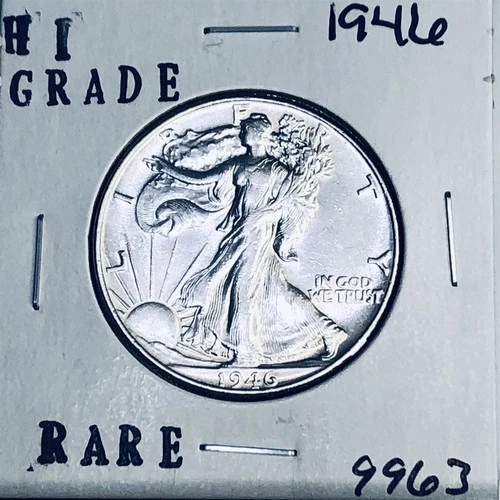 1946 Liberty Walking Half Dollar — photo from the most recent tracked eBay sale