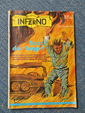 INFERNO, Romanheft, Nr.22, Saat der Angst. Marken Verlag 1977.