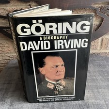 Goring A Biography By David Irvin 1989 HB DJ MacMillan