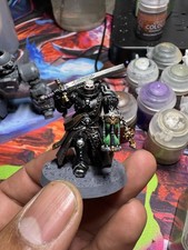 Warhammer 40K Space Marines/Dark Angels Judiciar (painted)