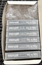  6 Maxell HS-4/90 DDS Tapes NEW