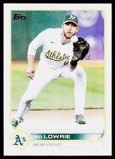 2022 Topps Jed Lowrie #343 Oakland Athletics