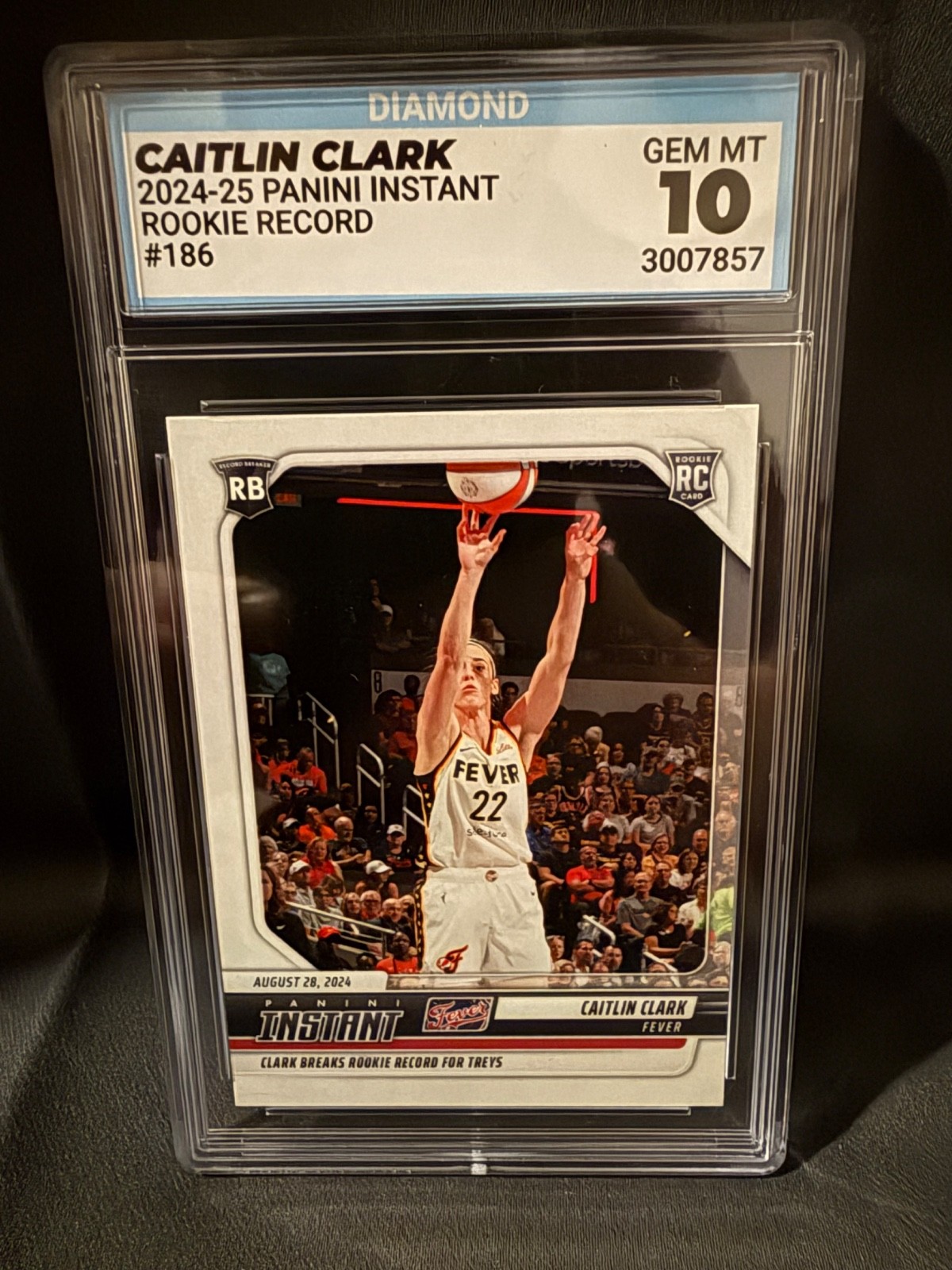 2024-25 Panini Instant WNBA - Caitlin Clark RC Slab Gem 10