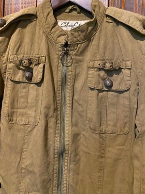 Share Spirit Military Jacket Khaki Size M Lightweight | eBay