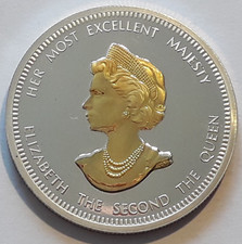 1977 Queen Elizabeth II Silver Jubilee 0.925 Silver Proof Coin (27.2g). Lot #836