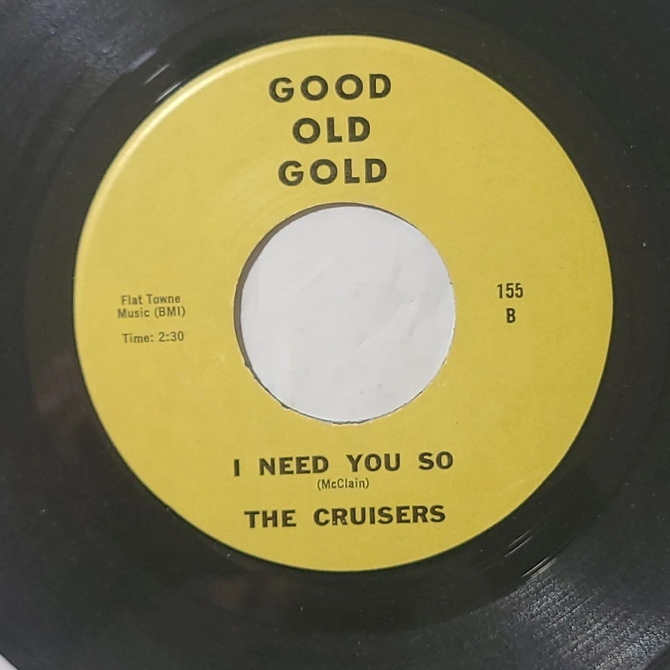 Bob Luman ~ Let's Think About Living/ The Cruisers ~ I Need You So Good Old Gold - Image 4 of 4