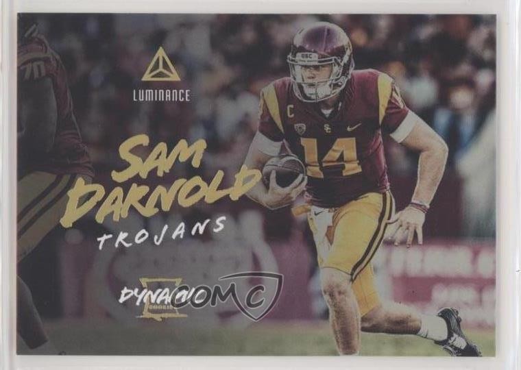 2018 Panini Luminance Dynamic Sam Darnold #12 1u6