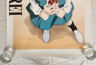1990s SEGA Neon Genesis Evangelion B2 Poster Rei anime manga | eBay