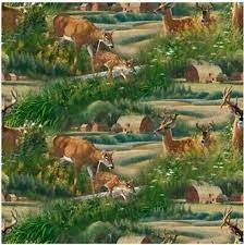 Pillowcase - Feast in Wood Scenic Deer Cotton