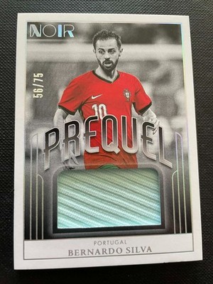 2024-25 Noir Soccer BERNARDO SILVA Prequel Materials Jersey Relic /75