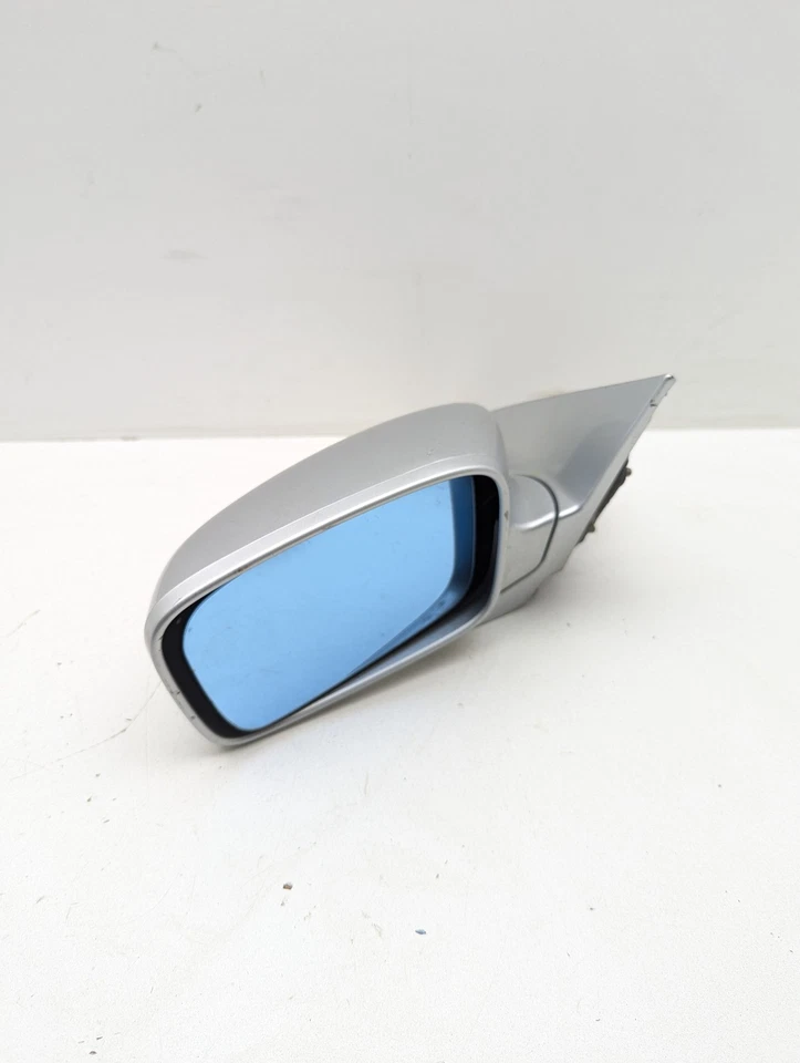 Conjunto de espejo retrovisor lateral izquierdo para conductor Acura TL 2004-2006 OEM plateado Foto 4 de 4