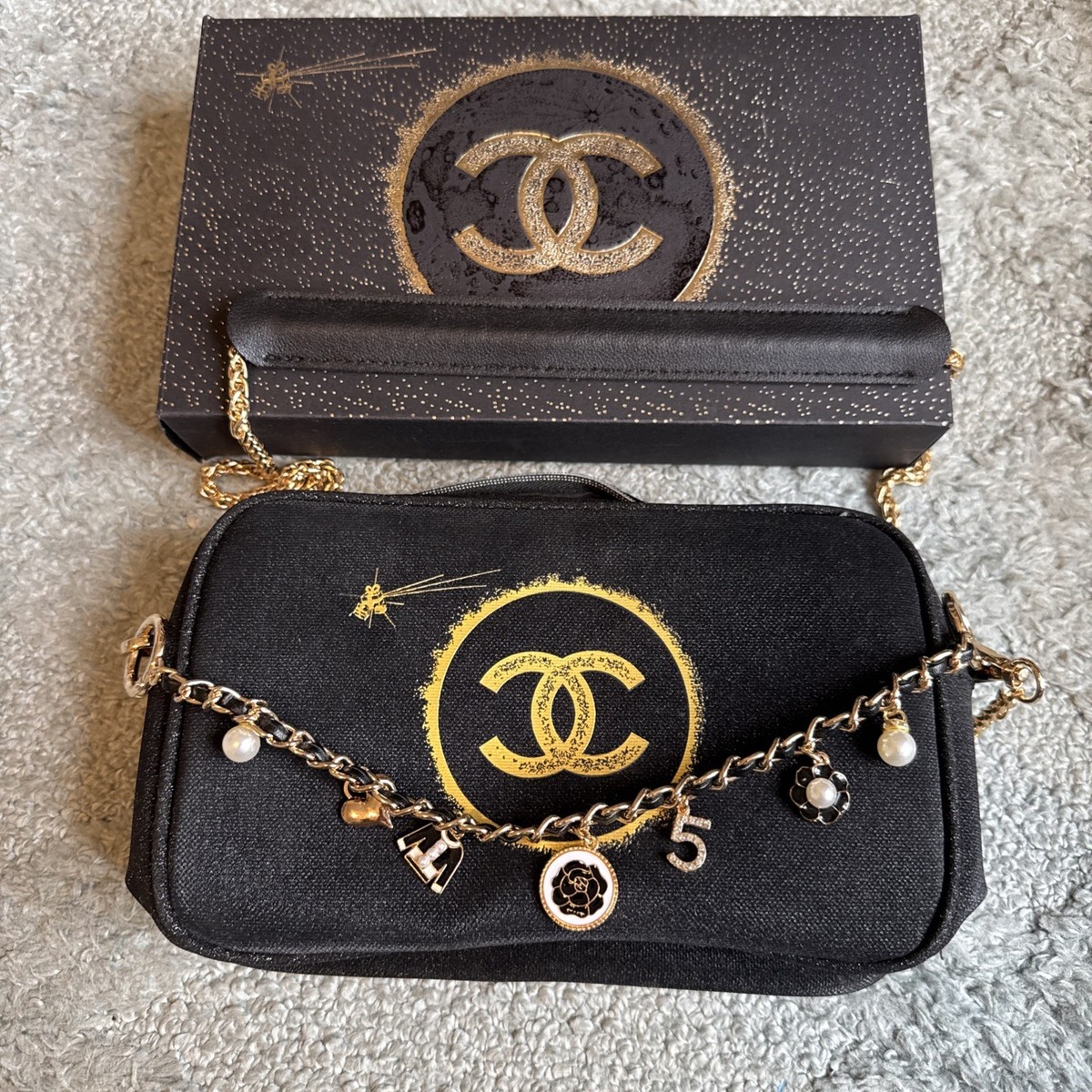Borse Chanel Vip Gift Borse Vip 2022 Borse Chanel In Plastica Nero 27080862