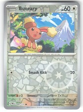 Buneary 083/131 Common Prismatic Evolutions Pokemon Reverse Holo Near Mint
