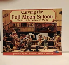 Carving The Full Moon Saloon Book for wood Hobby