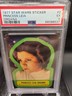 1977 Star Wars Series 1 Sticker - Princess Leia Organa #2 - 