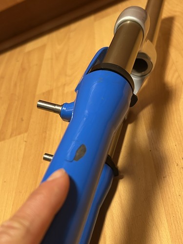 Vintage 1998 Rock Shox SID 1st Gen 1 1/8 Threadless Fork 26 " 90s MTB Rim Blue - Picture 24 of 24