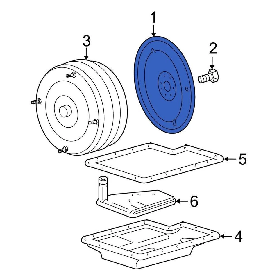 For Ford F-150 2000-2010 Ford 4C3Z6375AA Automatic Transmission Flexplate Foto 3 de 4