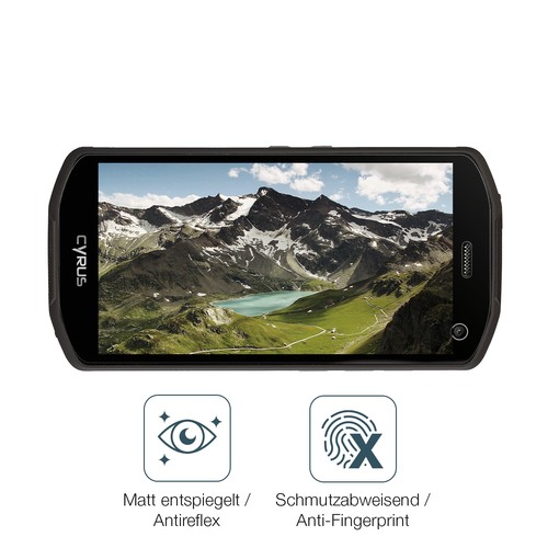 4x Screen Protector for Cyrus CS28 Hipster Rev.2 Protection Anti Glare dipos - Picture 4 of 6