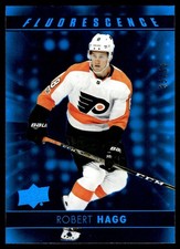 2017-18 Upper Deck Fluorescence Blue Robert Hagg 35/50 Philadelphia Flyers #F-34