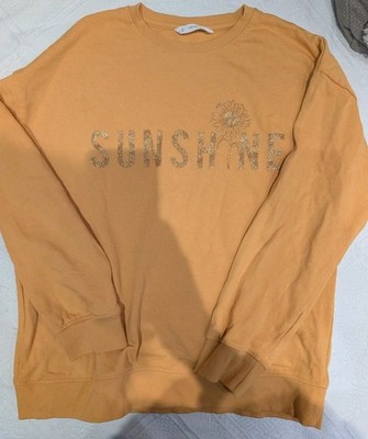 Super schöner Mango Pullover Sweatshirt Gr. 164, Mädchen Glitzer