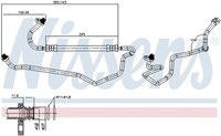 Nissens Hochdruckleitung Klimaanlage FüR CitroëN C2 Jm_ 1.1 1.4 C3 I Fc_ Fn_
