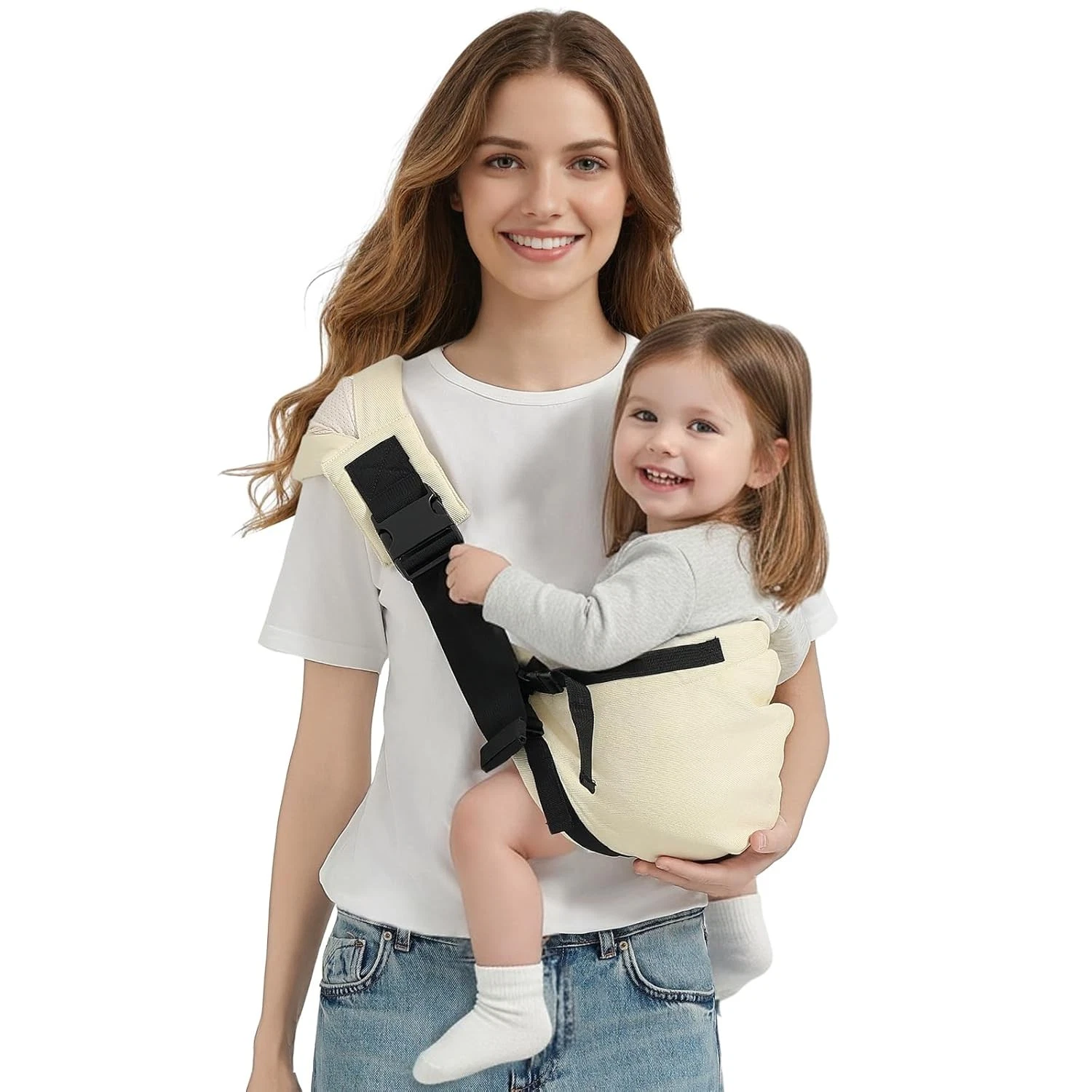 Toddler Sling Carrier, Adjustable Baby Carrier Sling 8-40 lbs