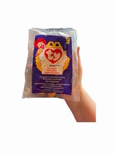 NIP 1998 Vintage McDonald's Happy Meal Ty Teenie Beanie Babies  Bones  the Dog