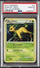 2011 POKEMON CALL OF LEGENDS #13 LEAFEON-HOLO PSA 10 on eBay